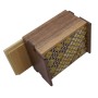 Scatola Puzzle Giapponese Yosegi 3 Sun 12 Passaggi - Oka Craft