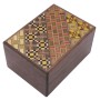 Scatola Puzzle Giapponese Yosegi 3 Sun 12 Passaggi - Oka Craft