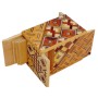Scatola Puzzle Giapponese Yosegi 1 Sun Mame 18 Passaggi Oka Craft - 3