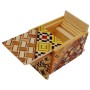 Scatola Puzzle Giapponese Yosegi 1 Sun Mame 18 Passaggi Oka Craft - 5