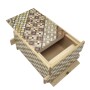 Scatola Puzzle Giapponese Yosegi Creative 4 Sun 18 Passaggi - Yosegi
