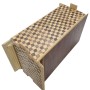 Scatola Puzzle Giapponese Yosegi 6 Sun 18 Passaggi - Oka Craft