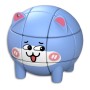 Portachiavi Mini Cubo 3x3 Q-Moe Animale - Gatto - 1