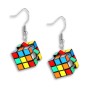 Orecchini Cubo di Rubik 3x3 - 1