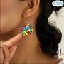 Orecchini Cubo di Rubik 3x3 - 2