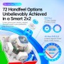 GAN251 ui Smart Cube 2x2 (Magnetic + Ball Core + UV Coated) Gan Cube - 8