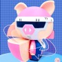CubeBot 2x2 Pig Tracy - 