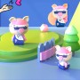 CubeBot 2x2 Pig Tracy - 
