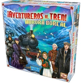¡Aventureros al Tren! Aurora Boreal - Gioco da Tavolo Asmodee Asmodée - 1