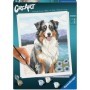 Set di Pittura con i Numeri Ravensburger CreArt Pastore Australiano Ravensburger - 1