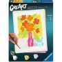 Set di Pittura con i Numeri Ravensburger CreArt Trend D – Vaso con Fiori Arancioni e Rossi Ravensburger - 1