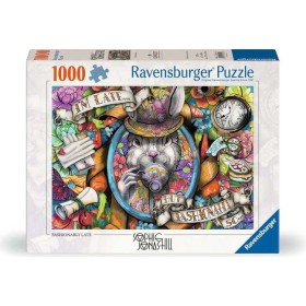 Puzzle Ravensburger Fashionably Late da 1000 Pezzi Ravensburger - 1