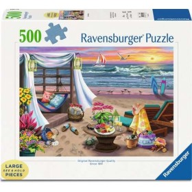 Puzzle Ravensburger Pomeriggio in Spiaggia da 500 Pezzi Ravensburger - 1