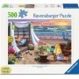 Puzzle Ravensburger Pomeriggio in Spiaggia da 500 Pezzi Ravensburger - 1