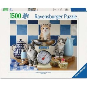Puzzle Ravensburger Gattini in cucina da 1500 Pezzi Ravensburger - 1