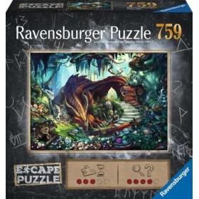 Puzzle Escape Ravensburger Nella grotta del drago da 759 Pezzi Ravensburger - 1