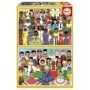 Puzzle Educa Bambine d'America e d'Africa da 2 x 100 Pezzi Puzzles Educa - 1