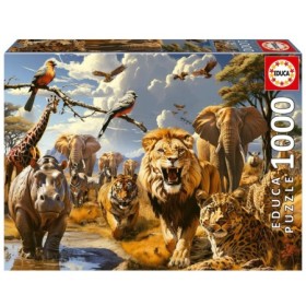Puzzle Educa Animali Selvaggi da 1000 Pezzi Puzzles Educa - 1