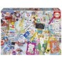 Puzzle Educa Collage di Viaggi da 1000 Pezzi Puzzles Educa - 1