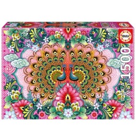 Puzzle Educa Pavoni del Bengala da 1500 Pezzi Puzzles Educa - 1