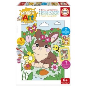 Set di pittura con i numeri Educa Magic Art Animali domestici (6+) Puzzles Educa - 1