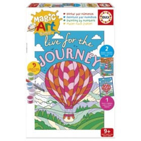 Set Pittura con i Numeri Educa Magic Art Veicoli (9+) Puzzles Educa - 1