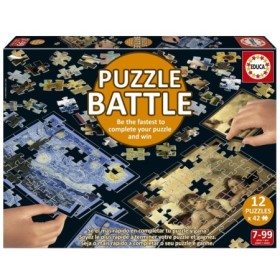 Puzzle Battle Educa Art - 12 Puzzle da 42 Pezzi Puzzles Educa - 1