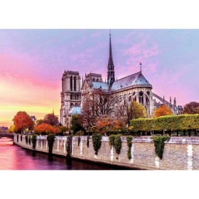 Puzzle Ravensburger Notre Dame al Tramonto da 1500 Pezzi Ravensburger - 1
