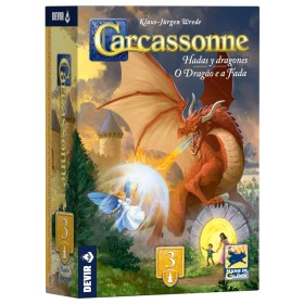 Carcassonne Espansione 3: Draghi e Fate - Devir Devir - 1