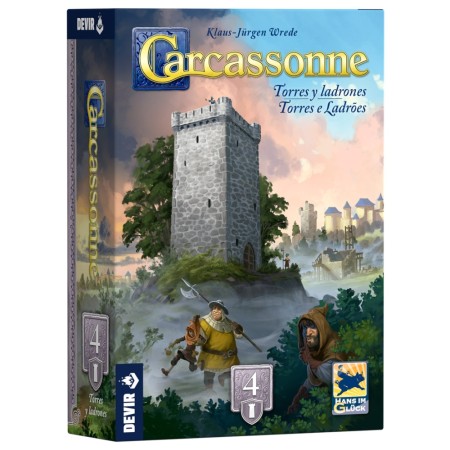 Carcassonne Espansione 4: Torri e Ladri - Devir Devir - 1