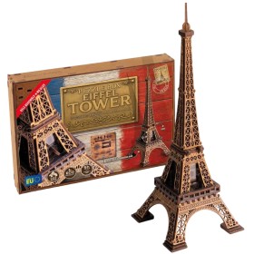 Torre Eiffel - Scatola Segreta Escape Room 3D in Legno Wooden City Wooden City - 1
