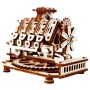 Motore V8 - Modellino Meccanico 3D in Legno Wooden City Wooden City - 2