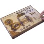 Orologio da Parete Ingranaggi Steampunk - Puzzle 3D in Legno Wooden City Wooden City - 2