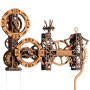 Orologio da Parete Ingranaggi Steampunk - Puzzle 3D in Legno Wooden City Wooden City - 1