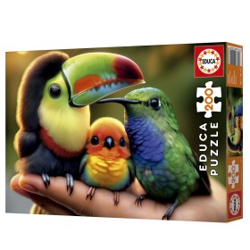 Puzzle Educa Uccellini cuccioli da 200 pezzi Puzzles Educa - 1