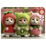 Puzzle Educa Gattini fruttati da 200 pezzi Puzzles Educa - 3