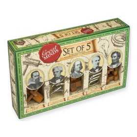 Great Minds - Set di 5 rompicapo Original
