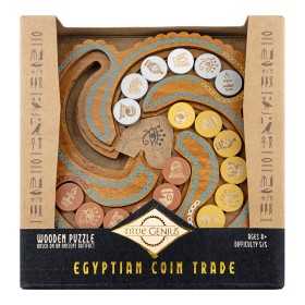 Egyptian Coin Trade - Rompicapo di Monete in Legno Project Genius Project Genius - 1