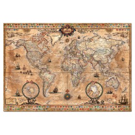 Puzzle Educa Mappa del mondo 1000 pezzi - Puzzle Educa