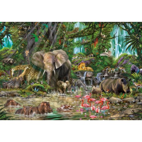 Educa Puzzle della giungla africana 2000 pezzi - Educa Puzzles