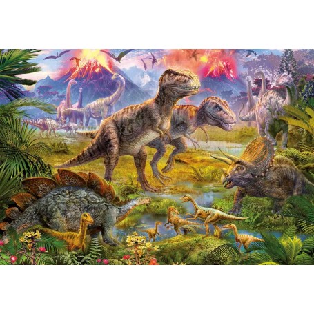Puzzle Educa dinosauro incontrano 500 pezzi - Puzzles Educa