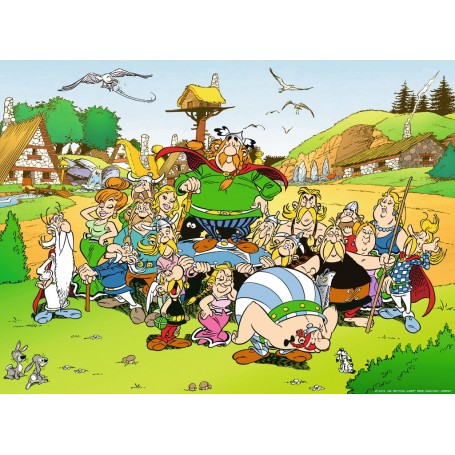 Puzzle Ravensburger Il villaggio di Asterix dei 500 Pezzi - Ravensburger