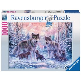 Puzzle Ravensburger lupi Artico da 1000 pezzi Ravensburger - 1