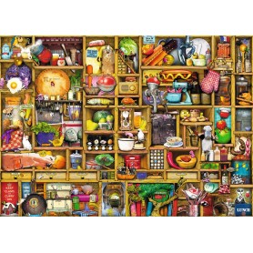 KING, Puzzle da 1000 pezzi Gattini in cucina, , KING55847