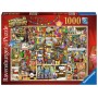 Puzzle Ravensburger il guardaroba natalizio da 1000 pezzi - Ravensburger