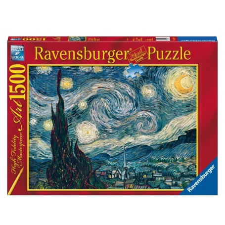 Puzzle Ravensburger Van Gogh: La notte stellata di 1500 pezzi - Ravensburger