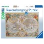 Puzzle Ravensburger Mappa del mondo 1594 con 1500 pezzi - Ravensburger