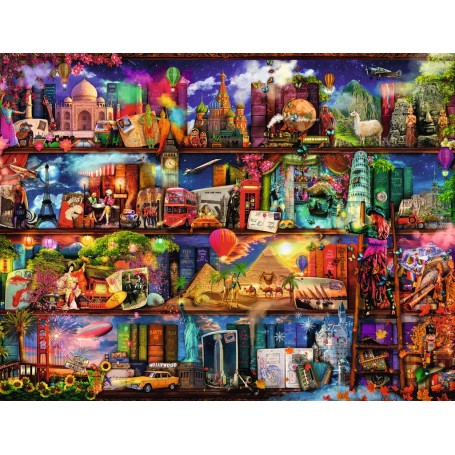 Puzzle Ravensburger Miraculous World of the 2000 Piece - Ravensburger