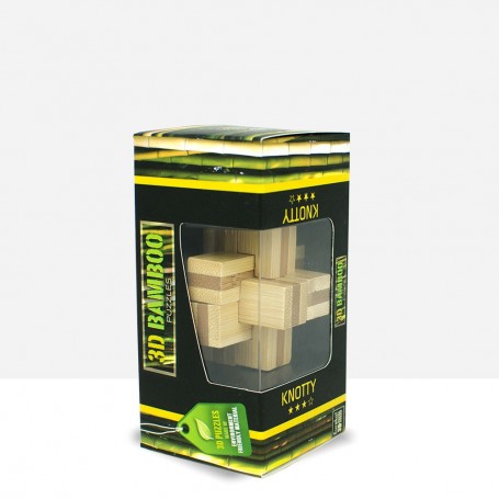 Puzzle bambù 3D nodoso - 3D Bamboo Puzzles