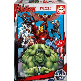 Puzzle Educa 200 pezzi di The Avengers Puzzles Educa - 1